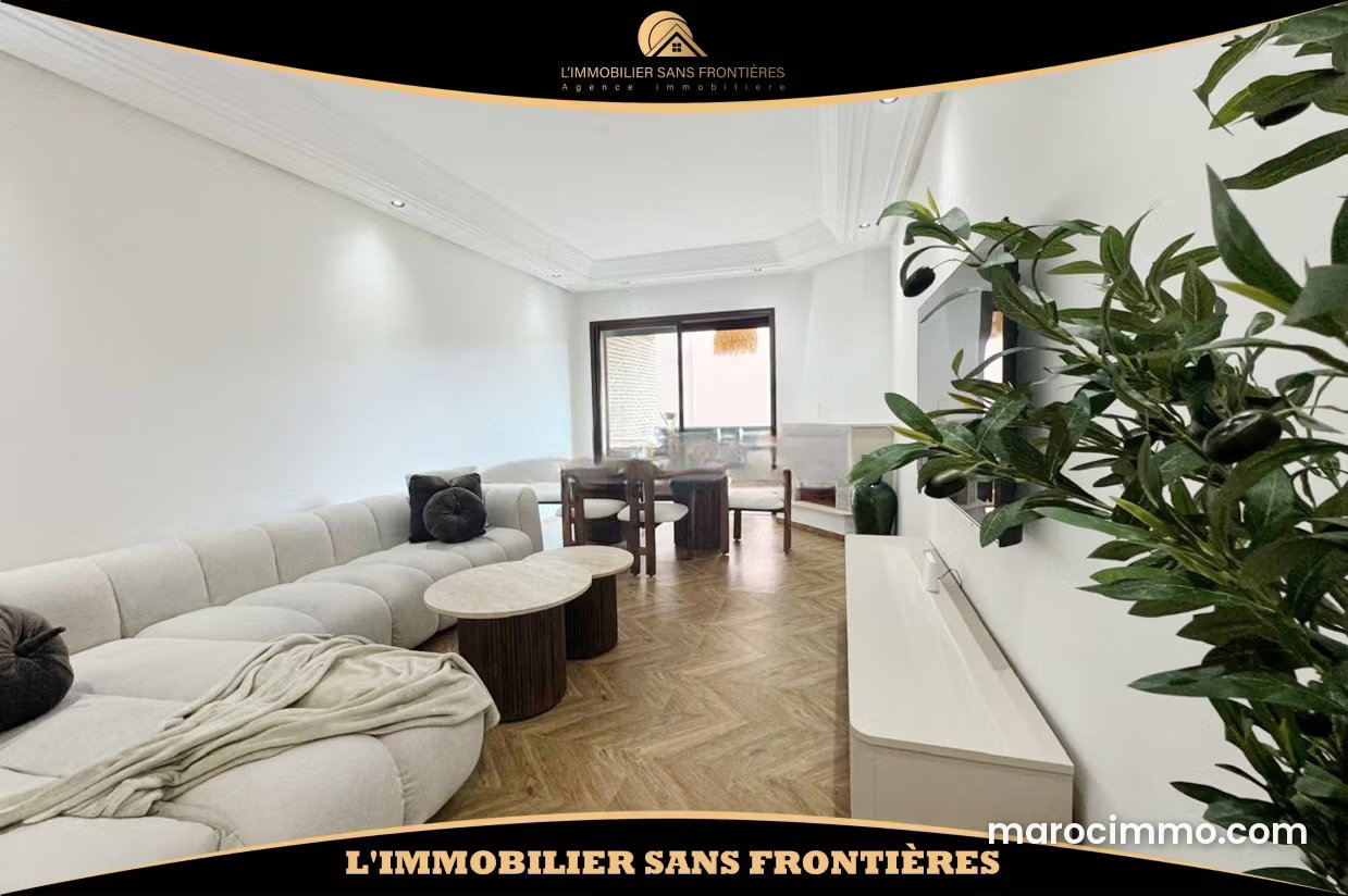 Appartement 3 pièces avec piscine et jardin, Agdal, Marrakech — Marrakech