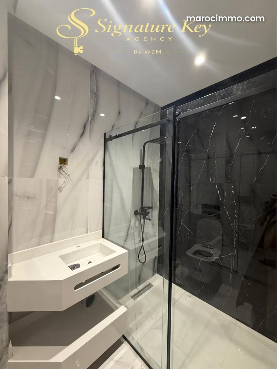 Appartement non meublé moderne à Tanger 8000DH