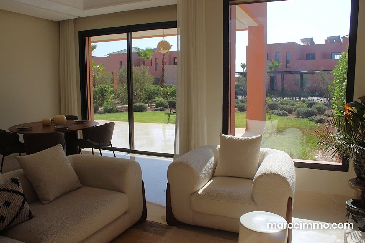 Villa meublée 3 chambres avec piscine, Palmeraie, Marrakech — Marrakech