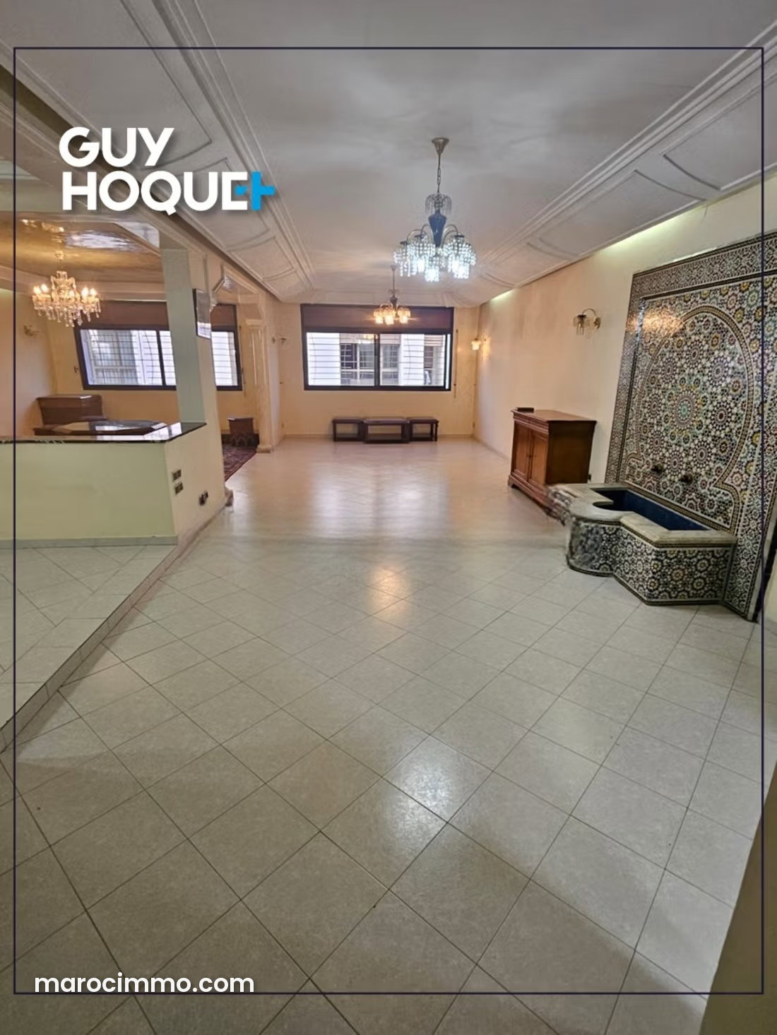 195 m² Apartment with Terrace in Bourgogne, Casablanca — Casablanca