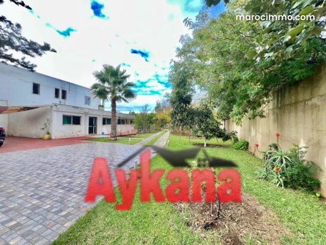 Vente villa en exclusivité à rabat souissi — 2