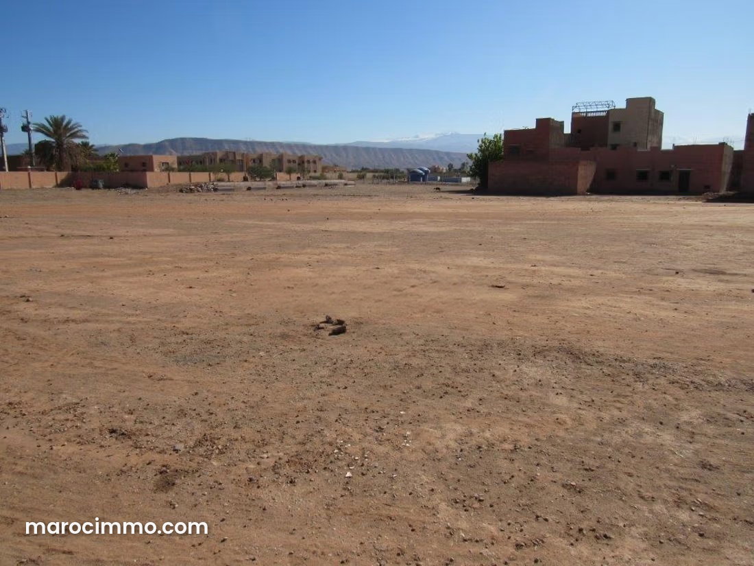 Titled 4,014 m² Plot in Fask on the Ouarzazate Road — Fask