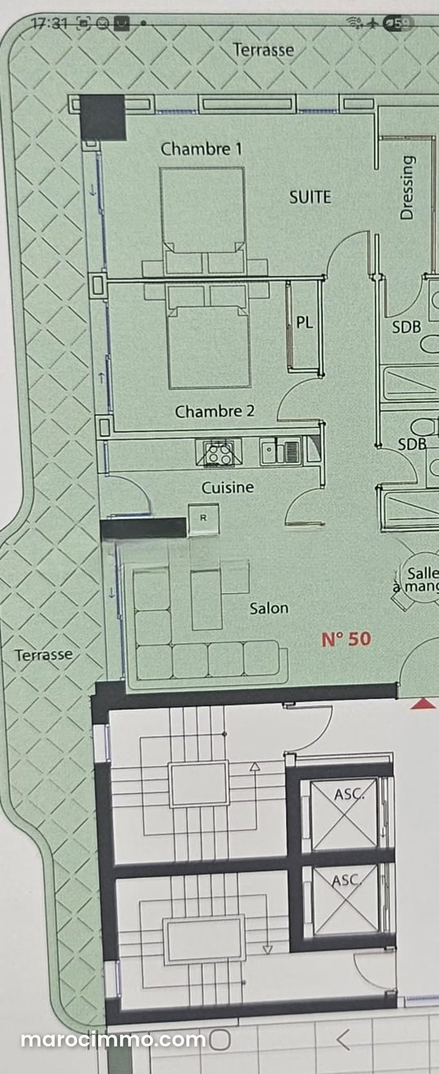 Zenata Appartement d’exception avec vue mer – Résidence haut standing — 4
