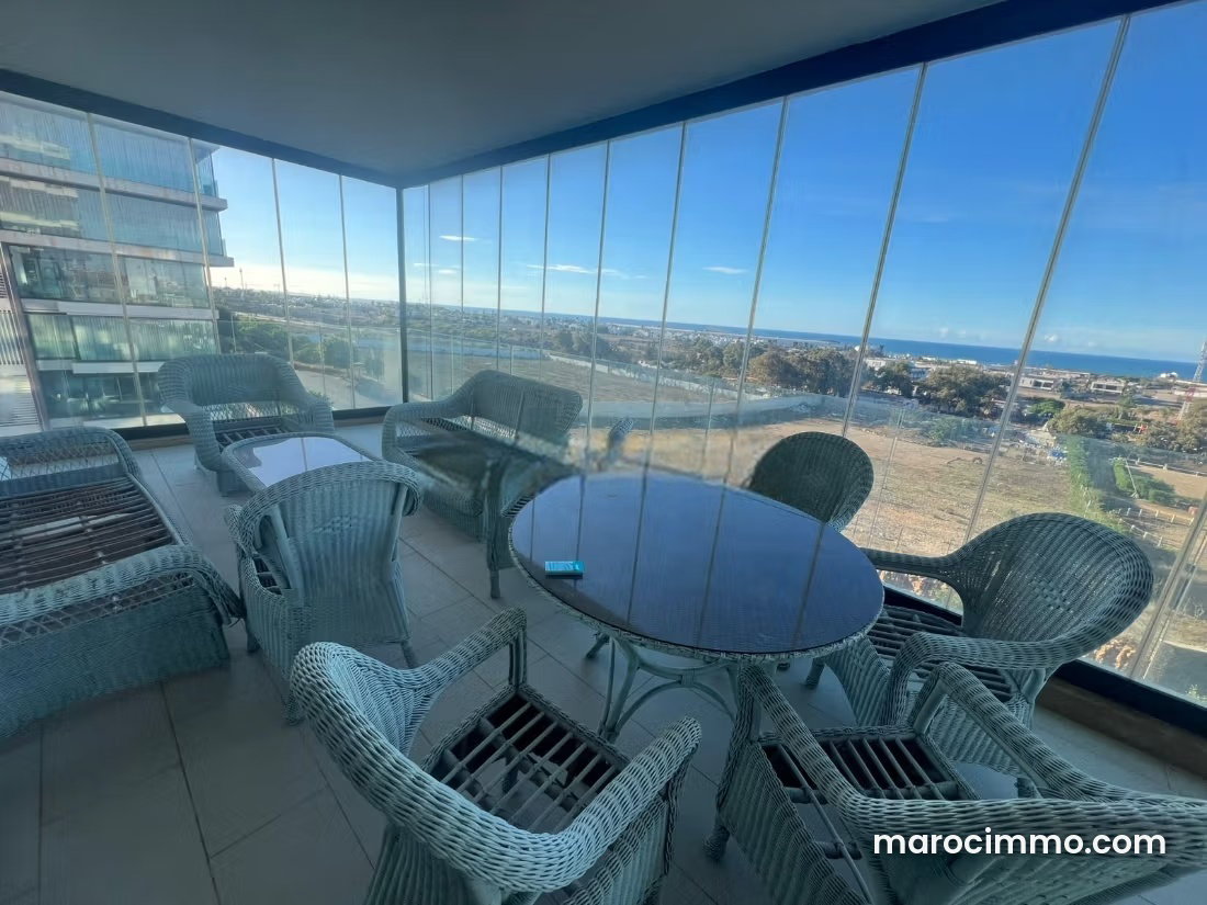 Furnished 160 sqm Apartment with Panoramic Sea Views, Aïn Diab, Casablanca — Casablanca