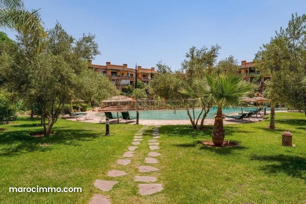 Appartement 2 chambres avec piscine et vue montagne, Agdal Marrakech — Marrakech
