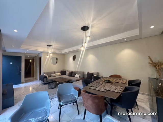 Rez de jardin meublé à louer à Bouskoura — 5