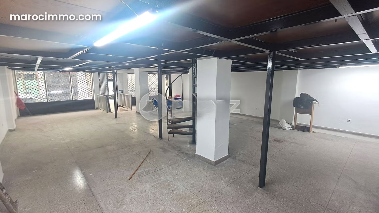 161 sqm commercial premises, 10 m frontage, Alsace Lorraine, Casablanca — Casablanca