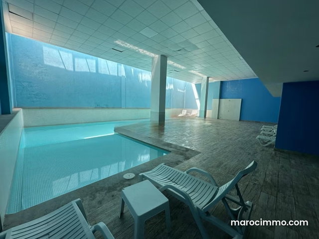 Rent Fully Furnished 2 Bedroom Apartment in Guéliz with Shared Pool — 2