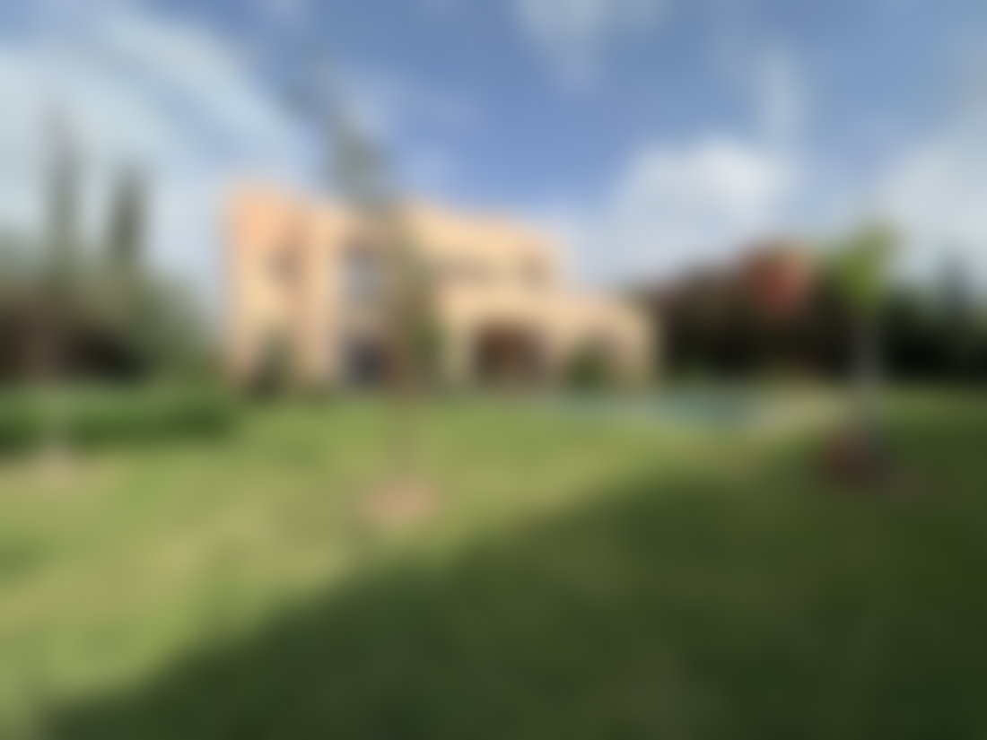 Villa meublée 4 chambres avec piscine, Palmeraie, Marrakech