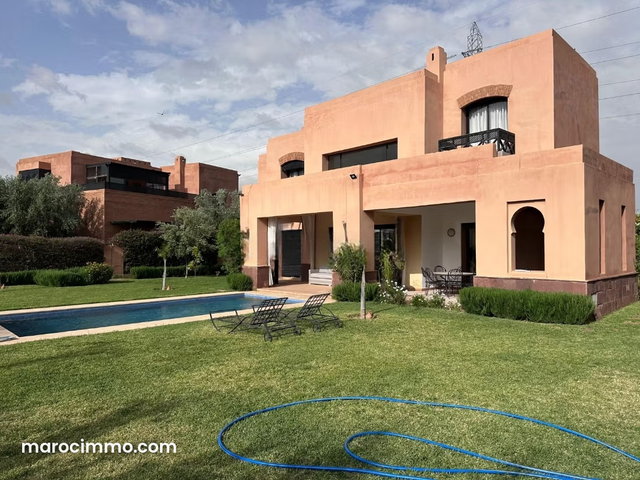 Villa en location longue durée – Palmerais, Marrakech — 2