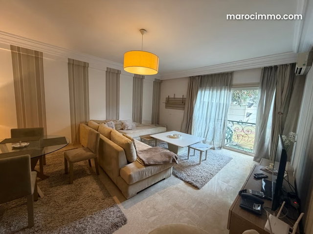 Appartement en location à Maârif Extension. 2 belles chambres. Meublé — 5