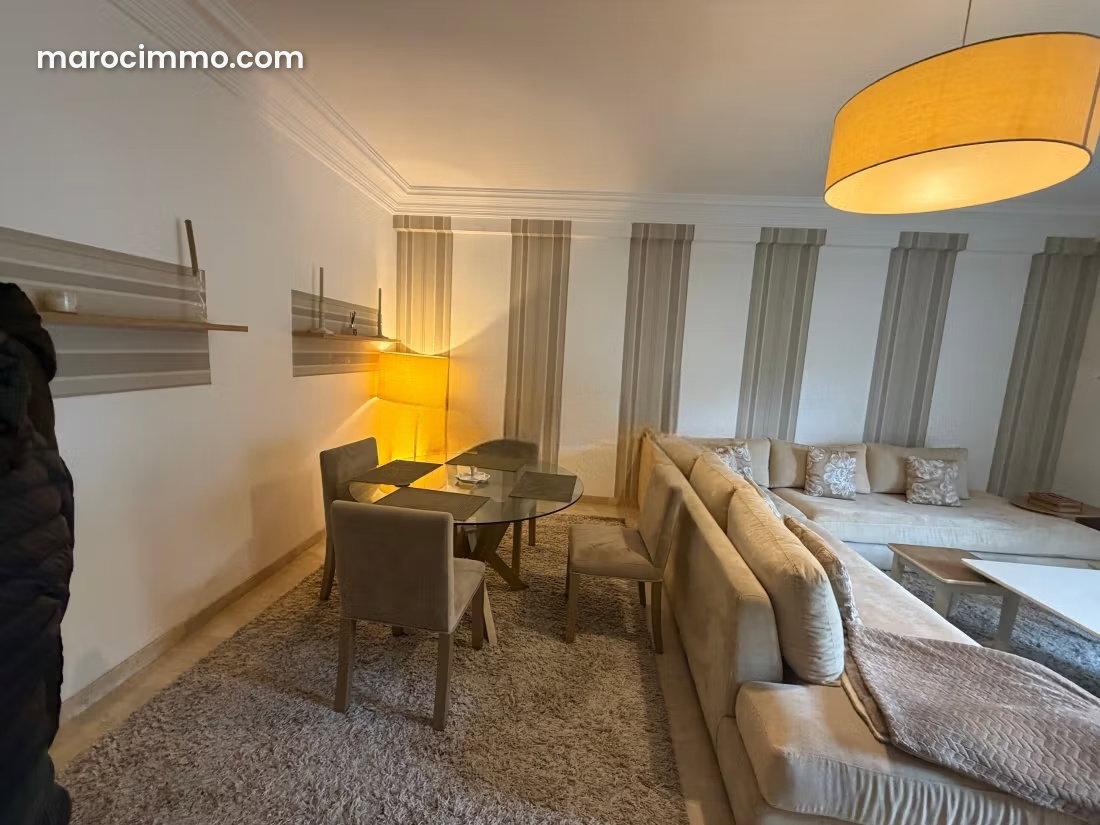 Furnished Apartment with Garden in Maârif Extension, Casablanca — Casablanca