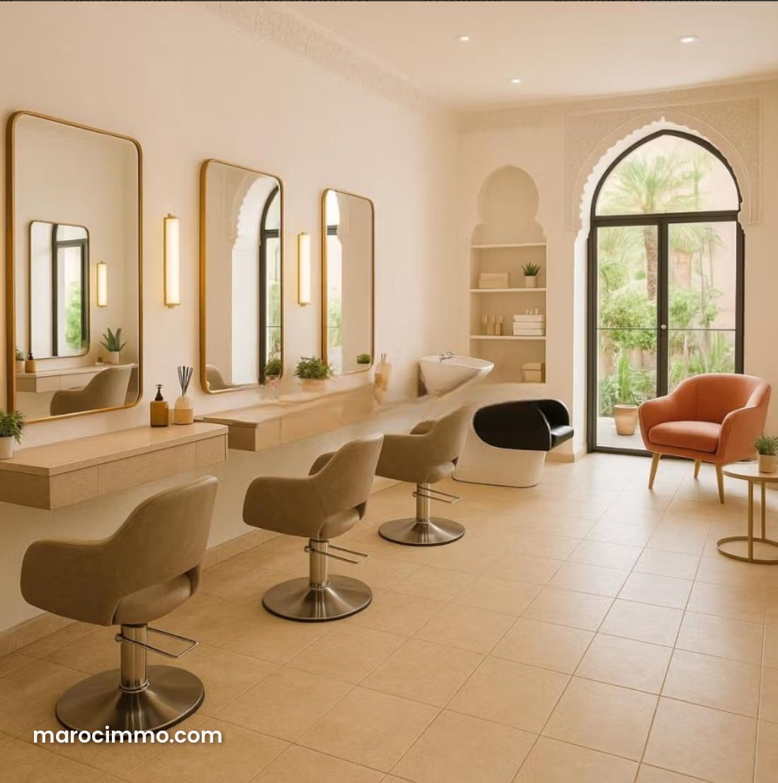70 m² Commercial Premises, Semlalia, Marrakech for Rent — Marrakesh