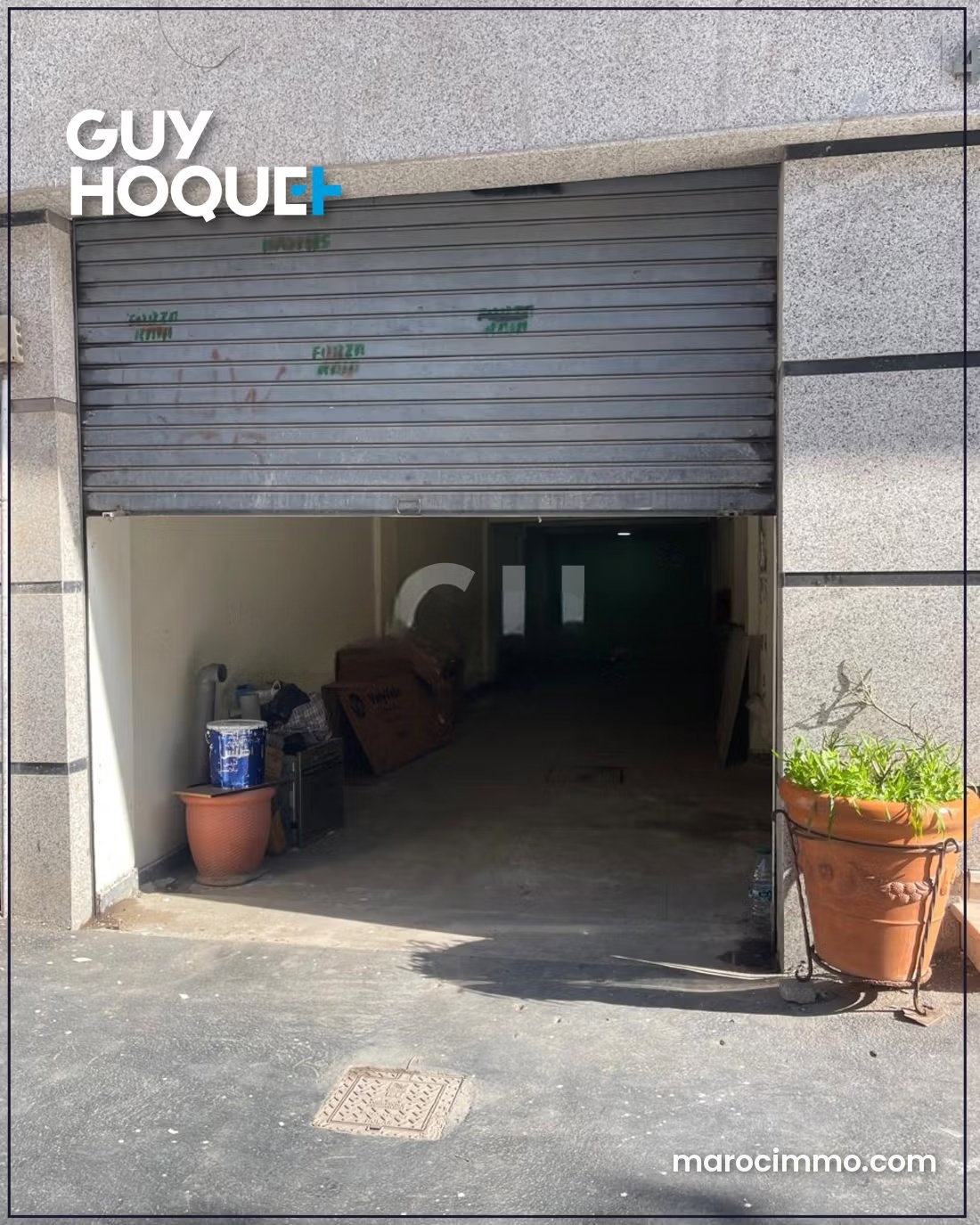 60 m² Retail Space, Maârif Extension, Casablanca — Casablanca