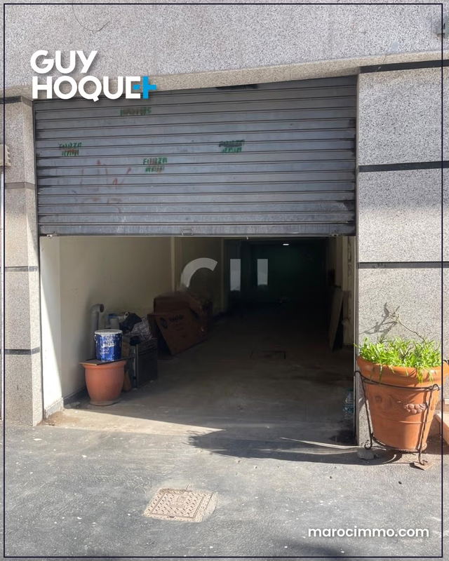 Local commercial 60 m² Maarif extension — Casablanca