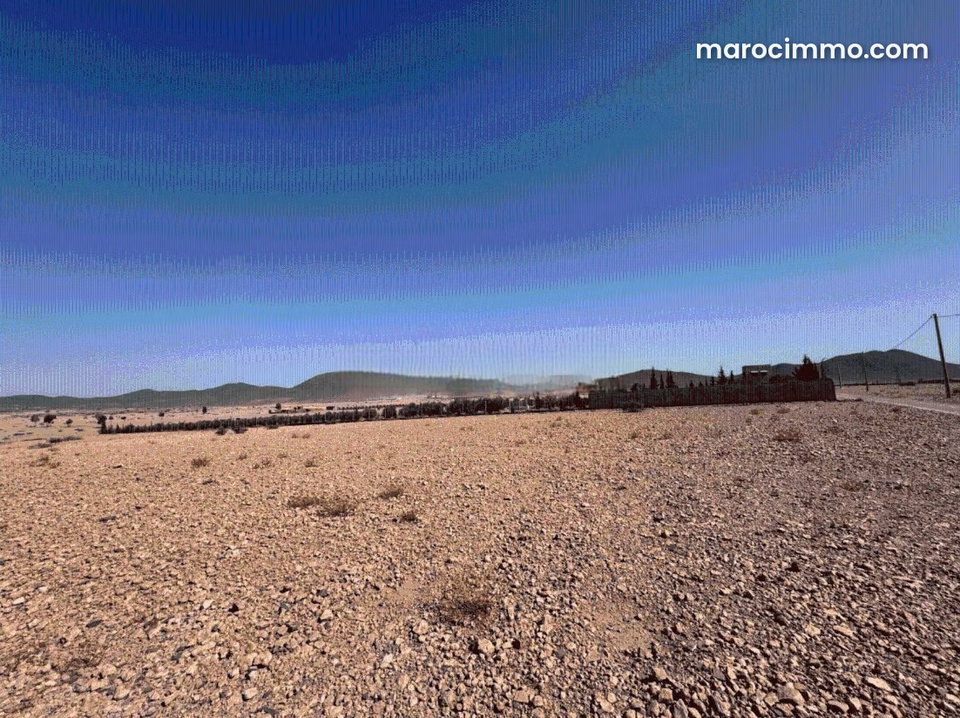 Lot de terrain à vendre sur route de casa VE25308