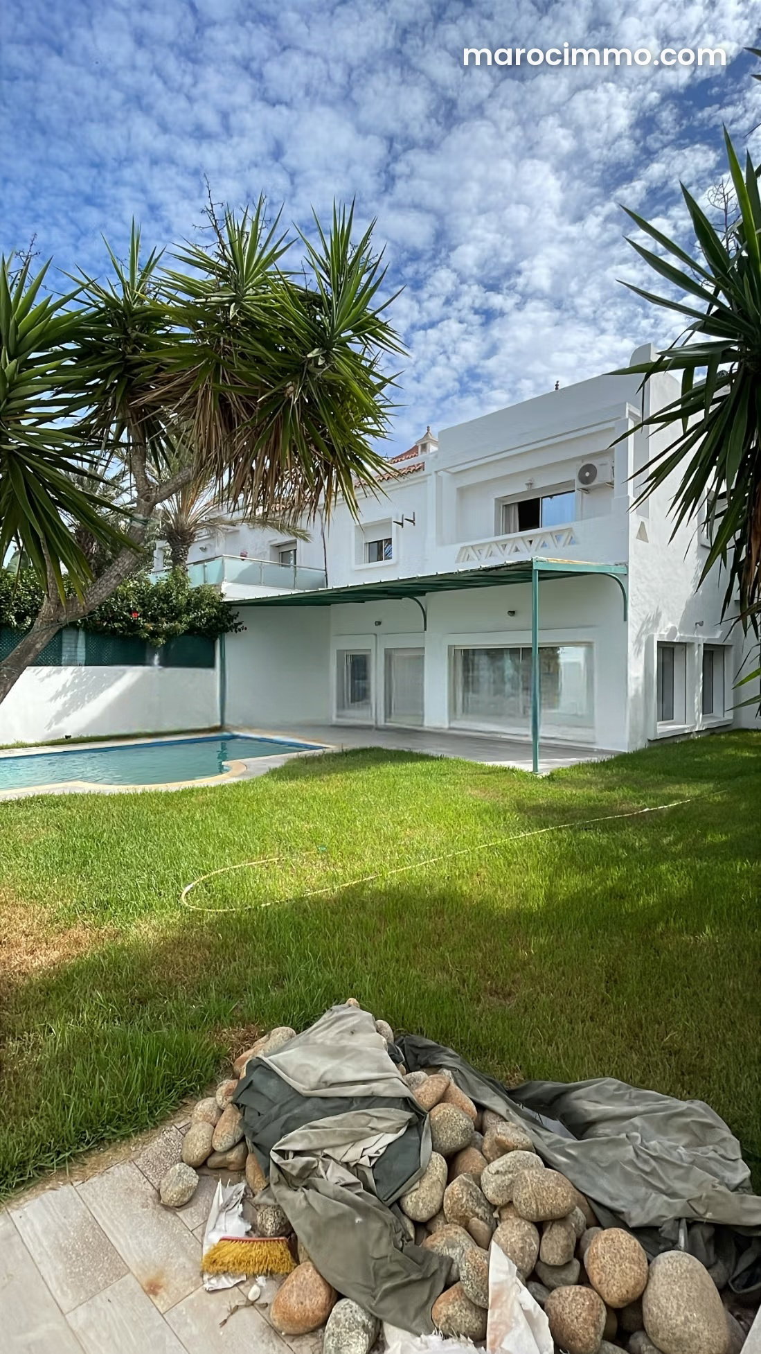 677 sq m sea-view villa with swimming pool, Aïn Diab, Casablanca — Casablanca