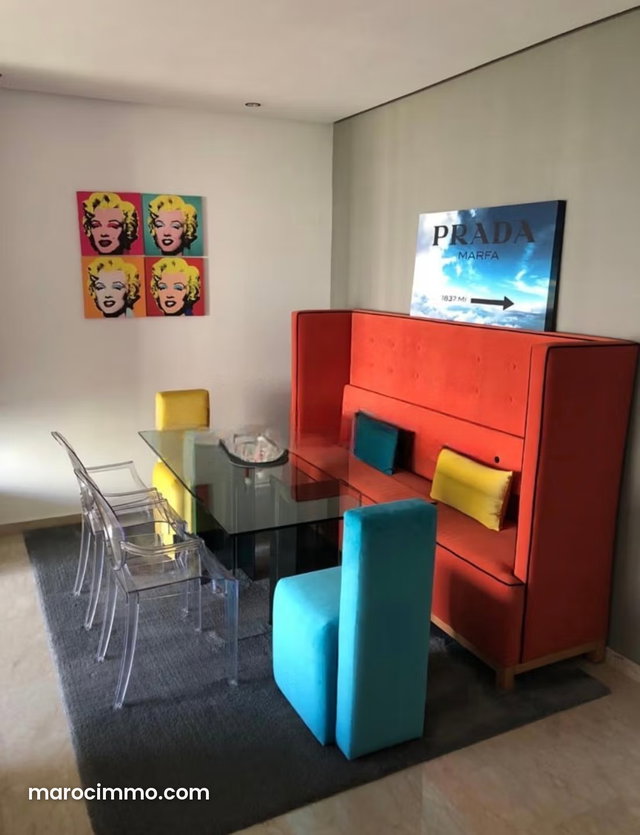 Appartement meublé à louer à prestigia hay Riad — 4