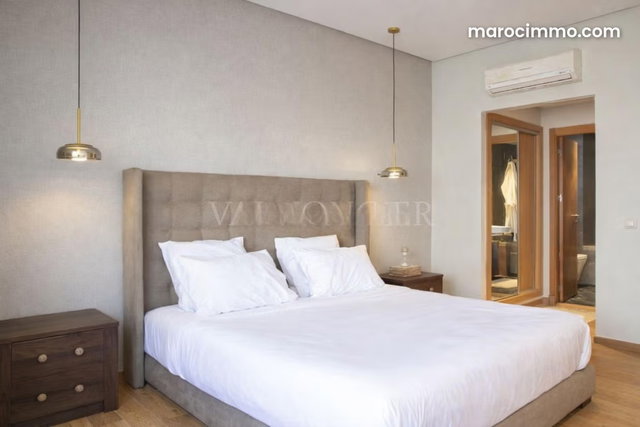Location appartement 3chambres avec terrasse meublé moderne à Ain Diab — 5