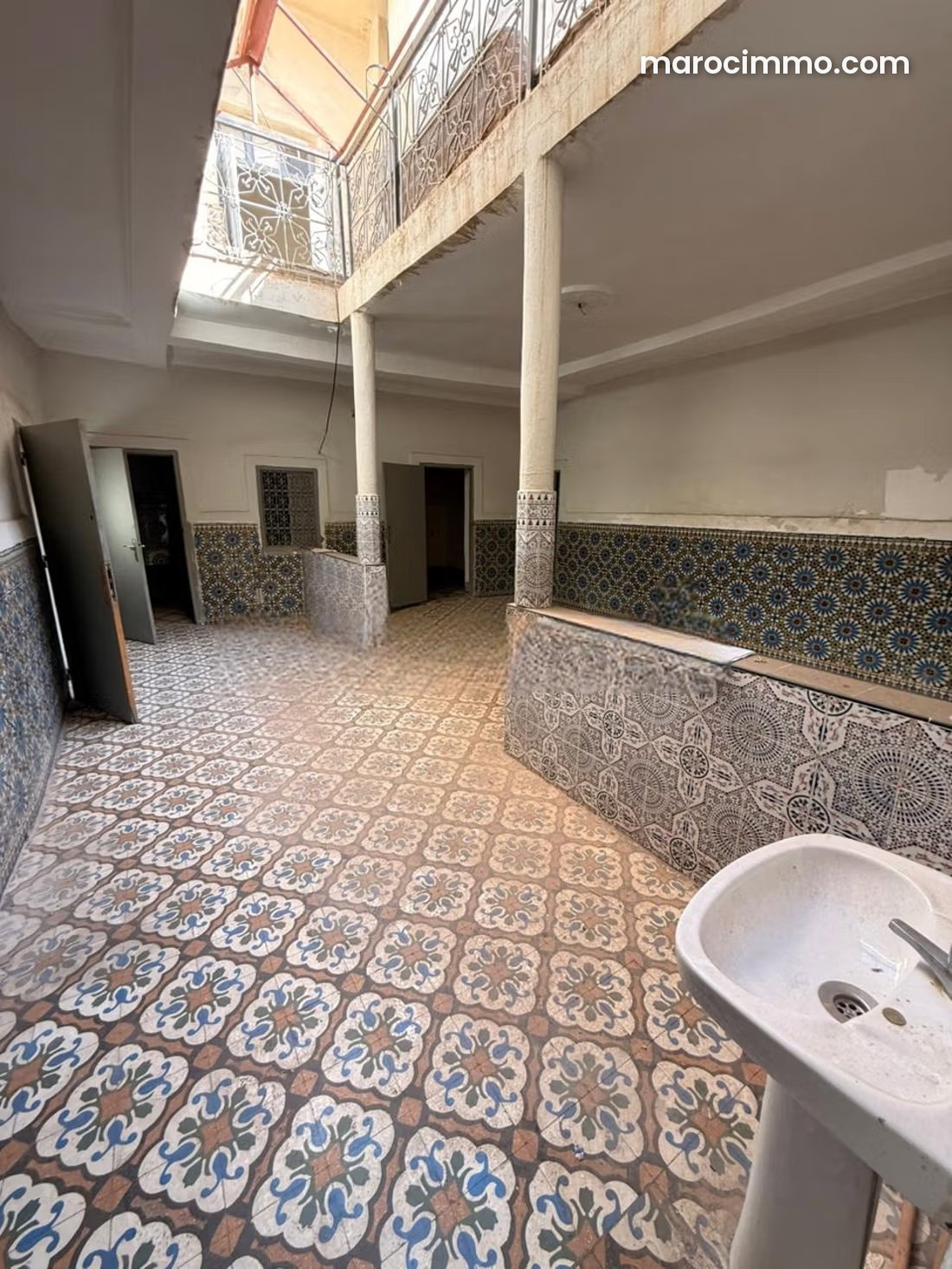 Riad à rénover, 7 chambres, Bab Doukkala, Marrakech — Marrakech