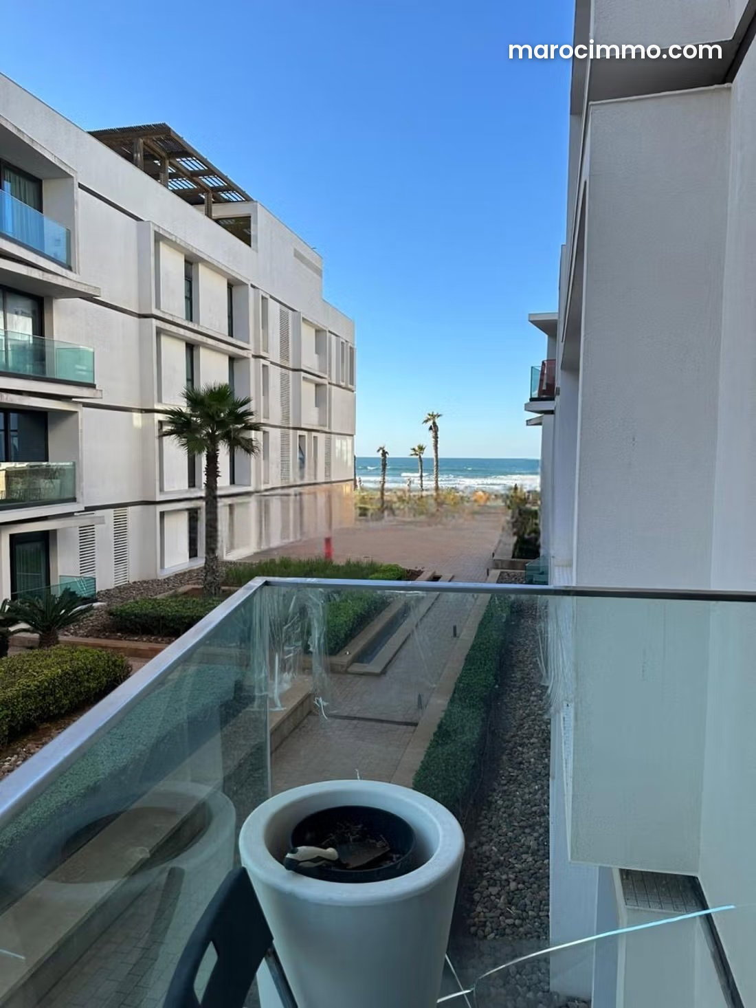 Furnished 3-Bedroom Apartment with Sea View, Ain Diab, Casablanca — Casablanca