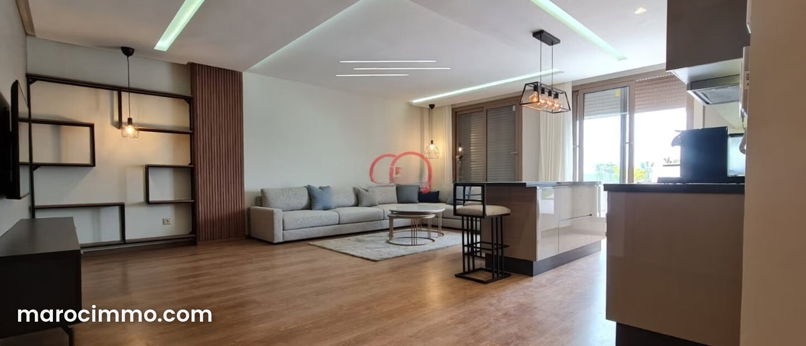 80 sqm Furnished Apartment for Rent in Oasis, Casablanca — Casablanca