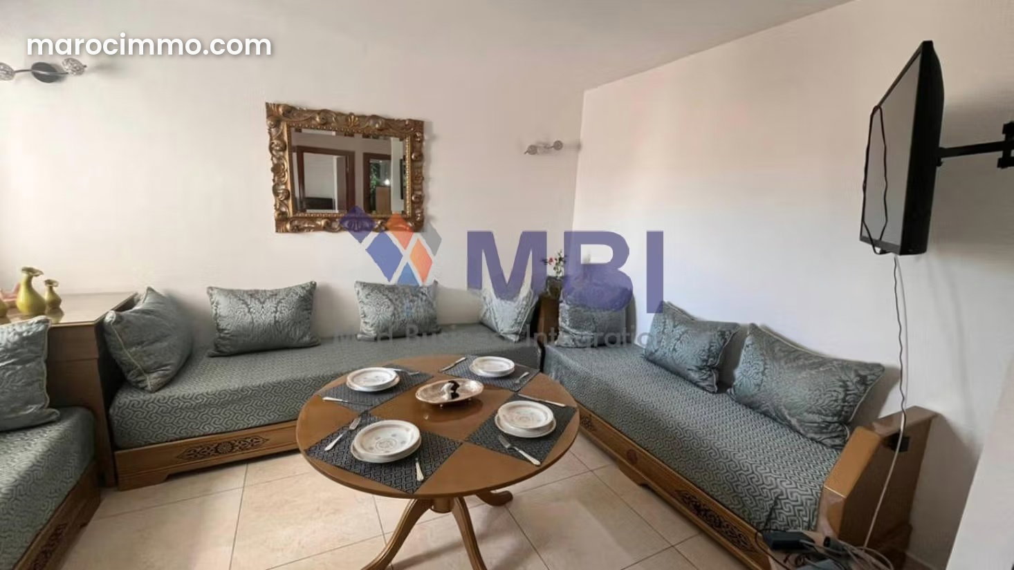 Furnished Apartment with Terrace in Bel Air, Tangier — Tangier