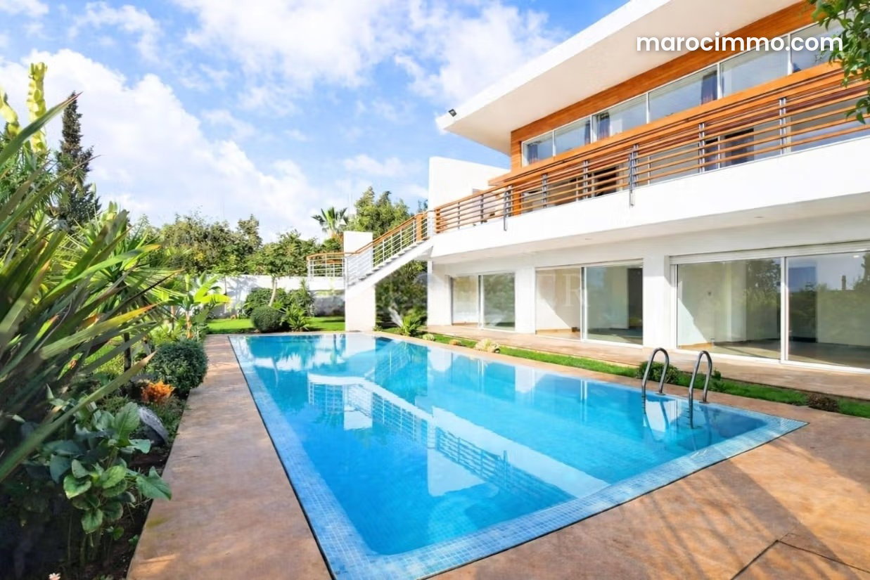 Villa 5 chambres avec piscine, Ville Verte, Bouskoura — Bouskoura