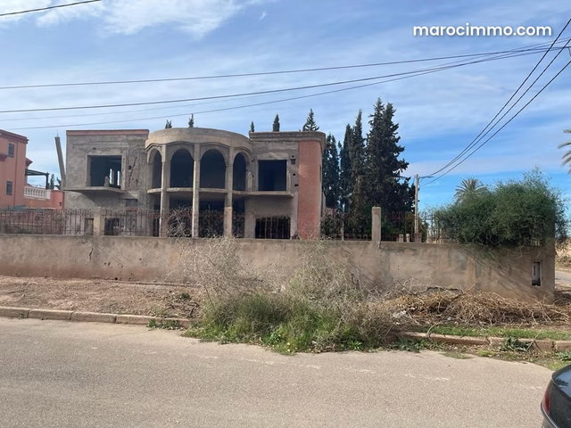 Land for villa 976 m² for sale Targa Marrakech — 2