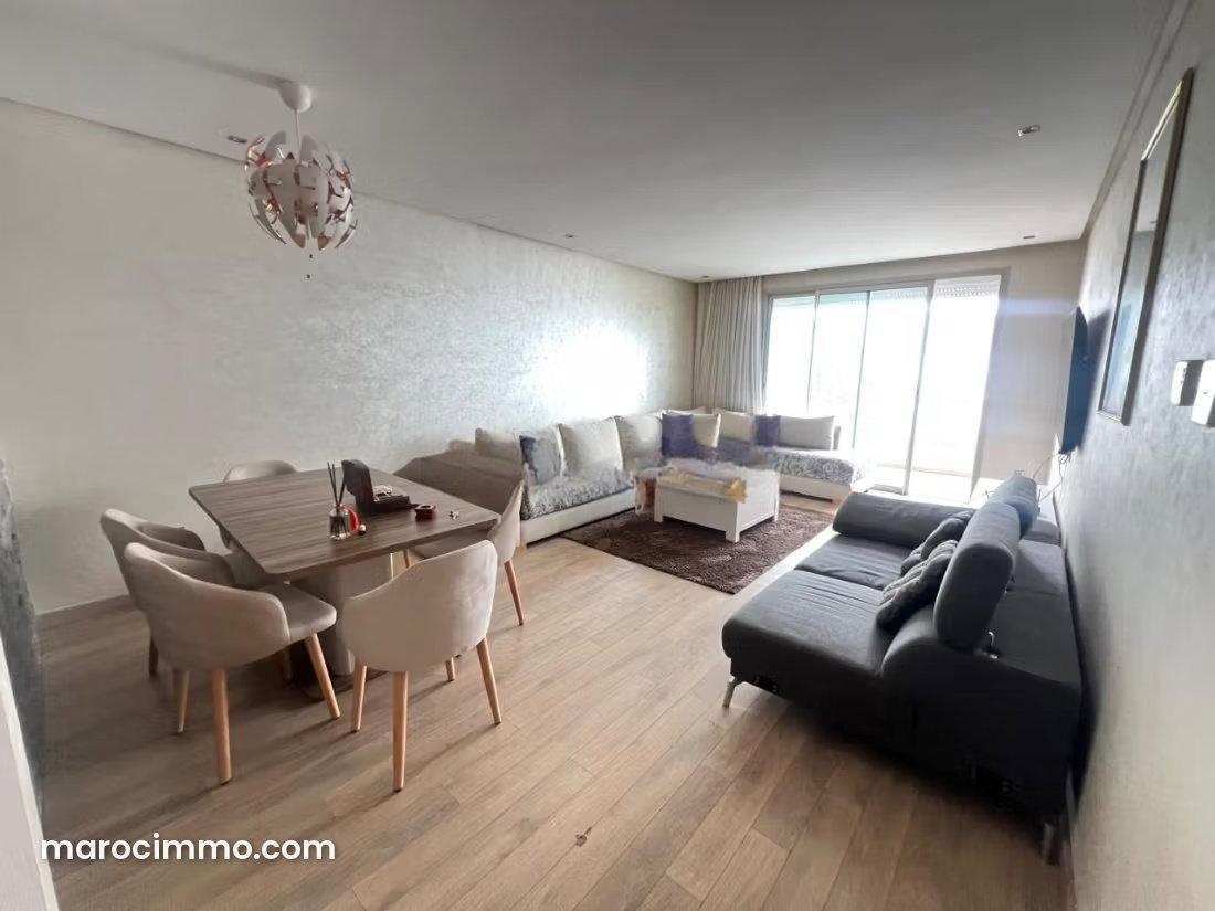 Appartement meublé avec terrasse et piscine à Ville Verte Bouskoura — Bouskoura