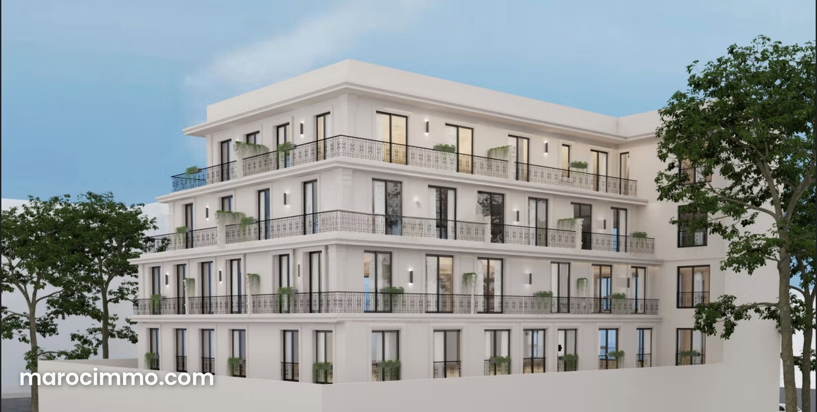 Appartement avec terrasse à Ferme Bretone Casablanca — Casablanca