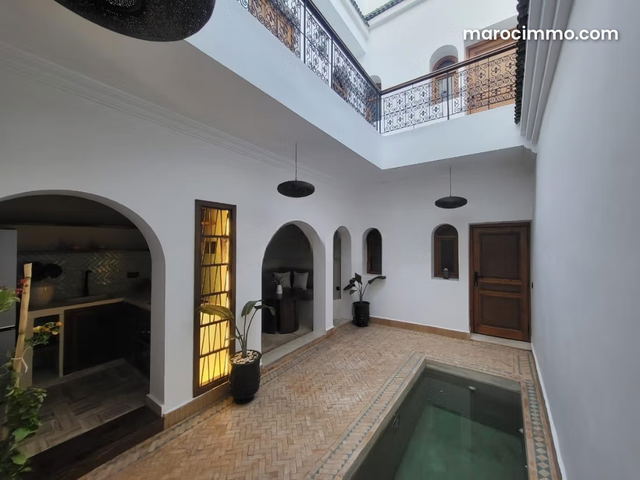 Superbe riad 3 ch à Bab Doukkala — Marrakech
