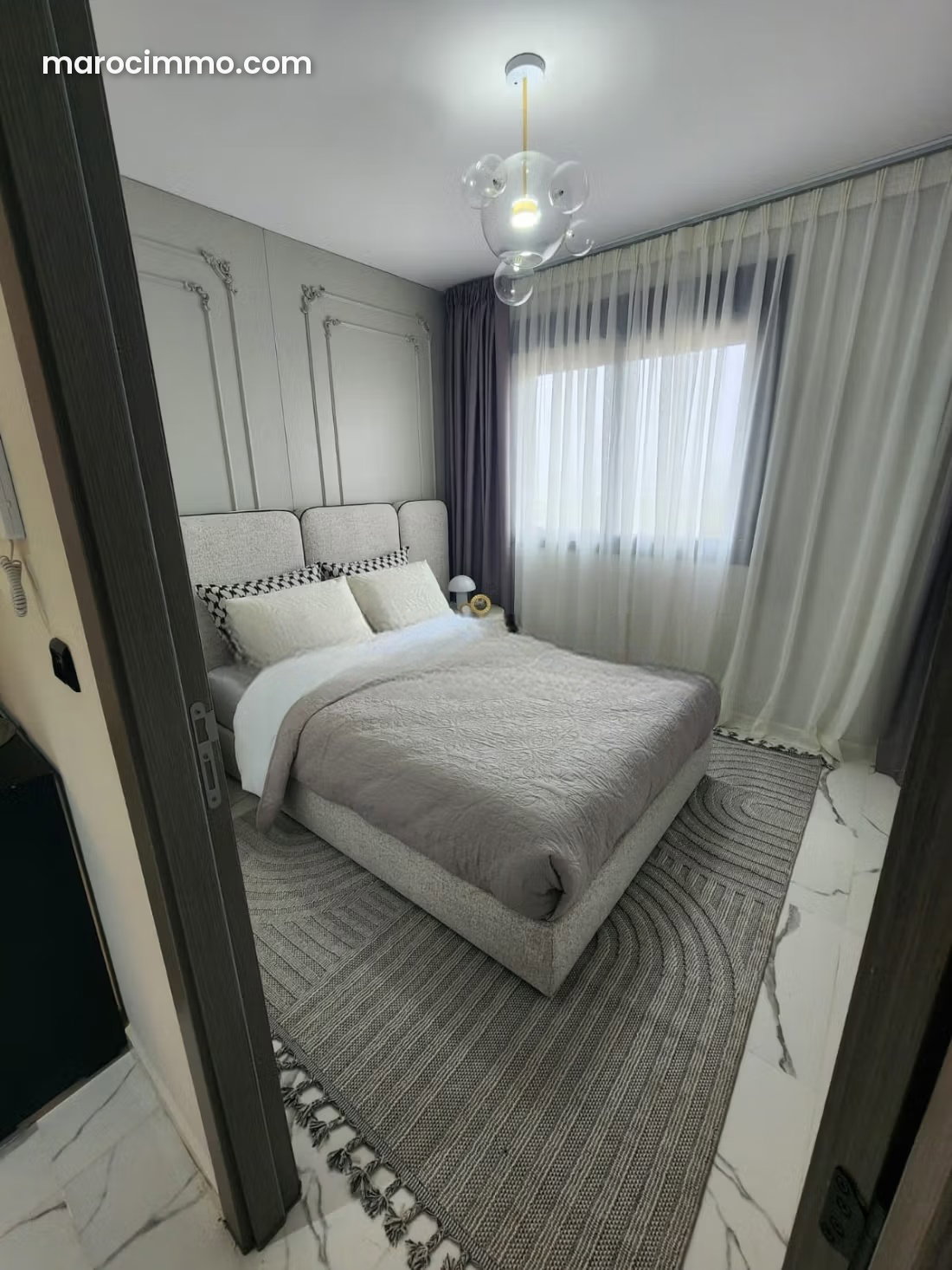 Appartement 60 m² à Boukhalef Tanger avec garage et jardin — Tanger