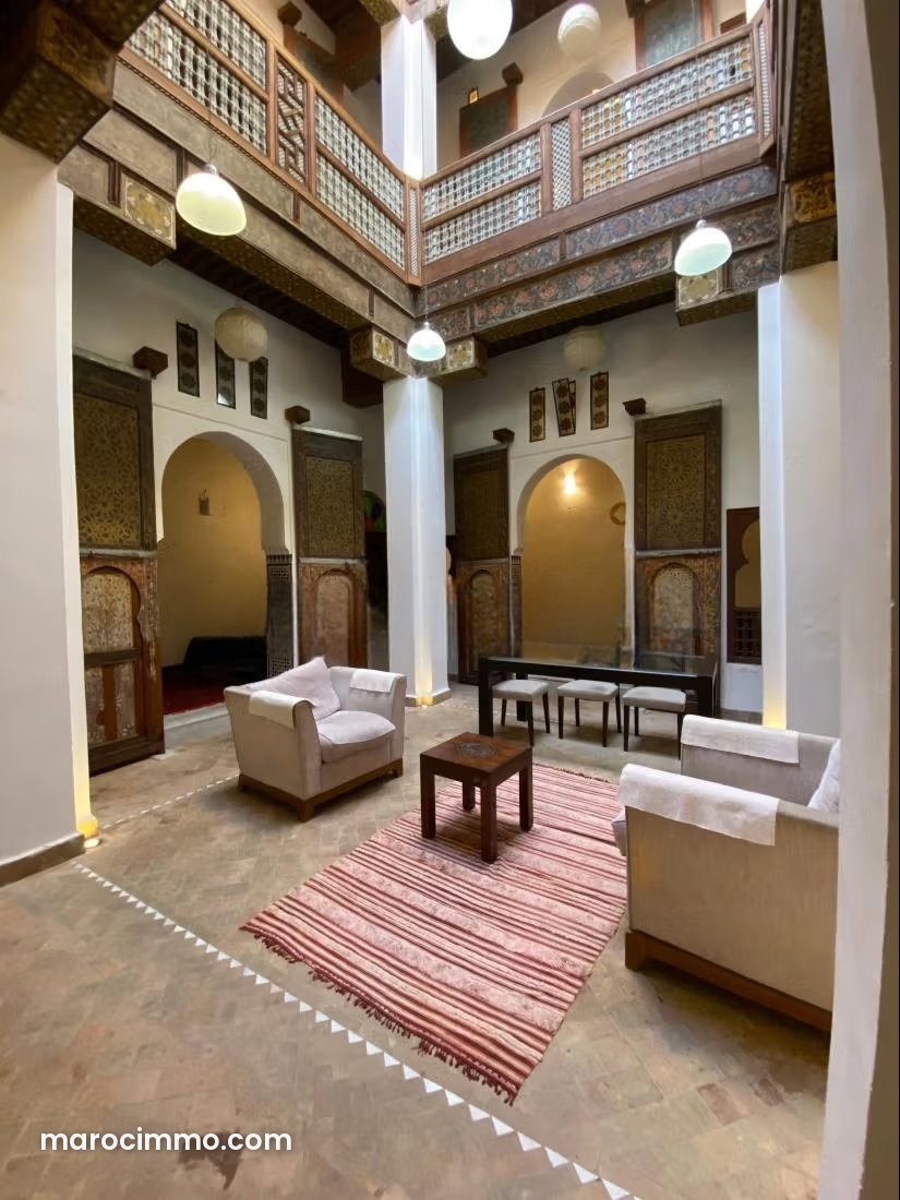 Riad de caractère à Talaa Fès 80 m² sur 3 niveaux — Fès