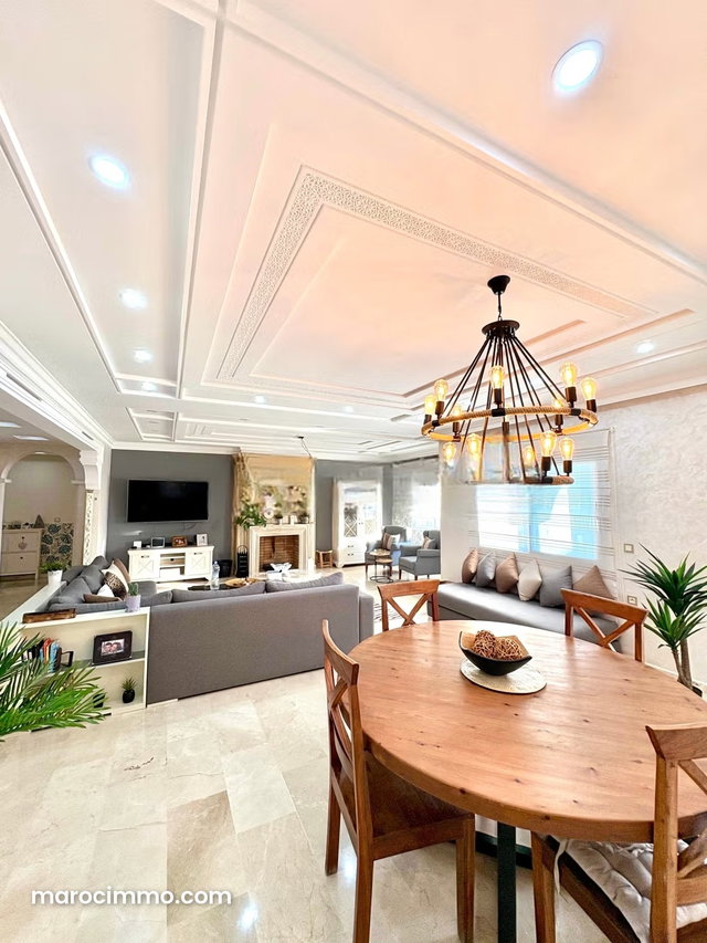 Prestigieux Appartement de 194 m² – 3 Façades – Vue Panoramique – Bubana, Tanger — 3