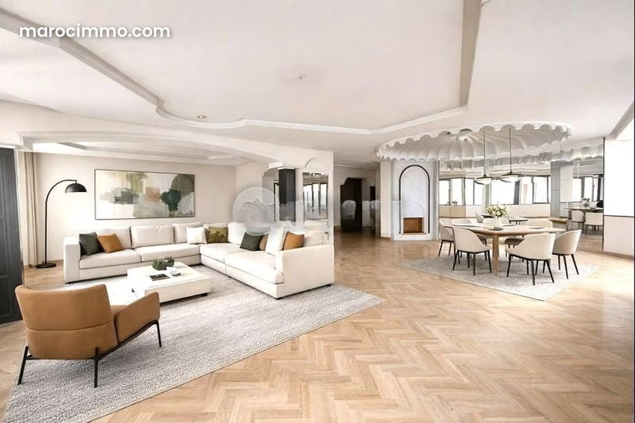 Appartement 409 m², quatre chambres, Racine, Casablanca — Casablanca