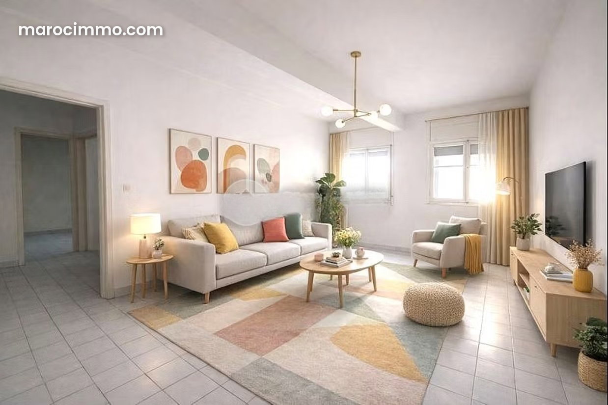 Appartement 3 pièces à vendre à Mers Sultan Casablanca — Casablanca