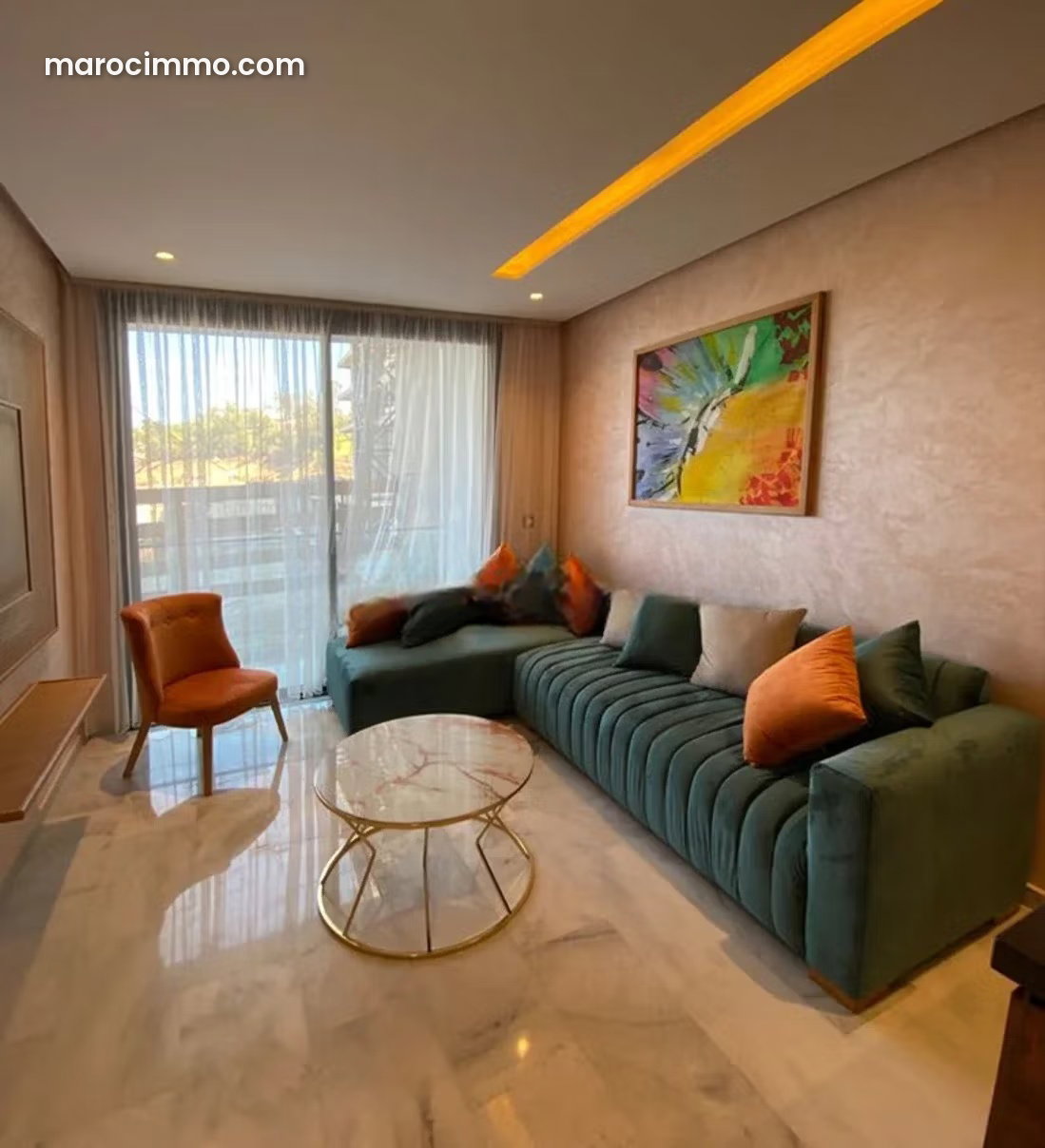 Luxury 52 sqm apartment, Tangier city centre, 2 bedrooms — Tangier