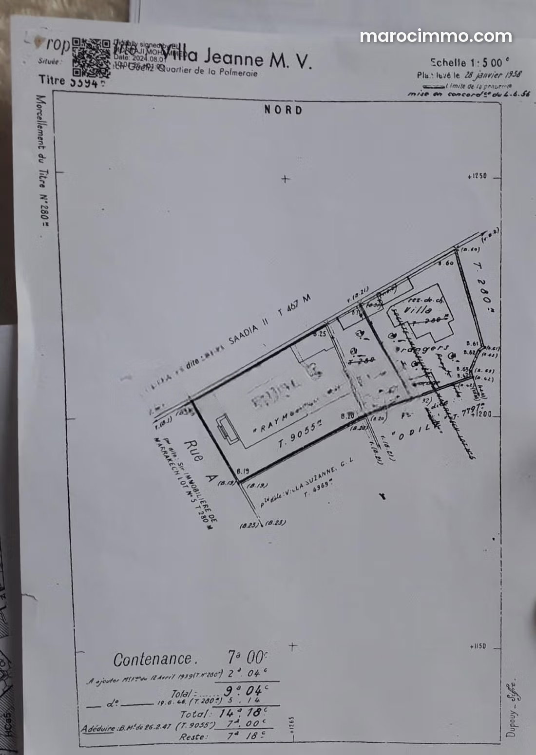 718 m² Plot in Guéliz, Marrakech, Strategic Location — Marrakesh