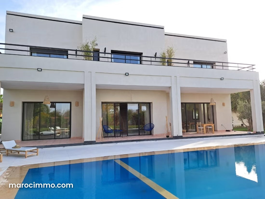 651 sqm Villa with Swimming Pool and Atlas Mountain Views, Route de Fès, Marrakech — Marrakesh