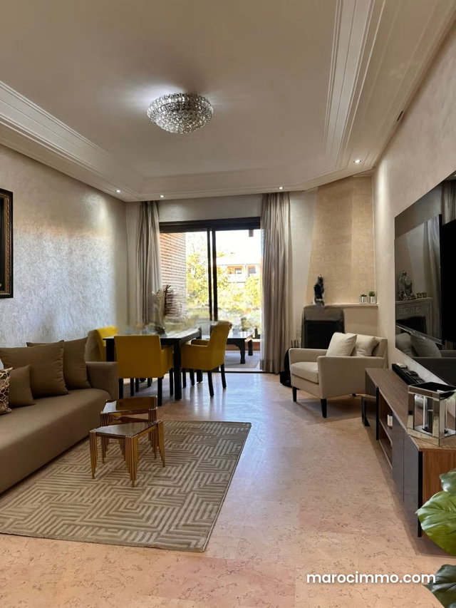 À louer – Appartement meublé – 105 m² — 2