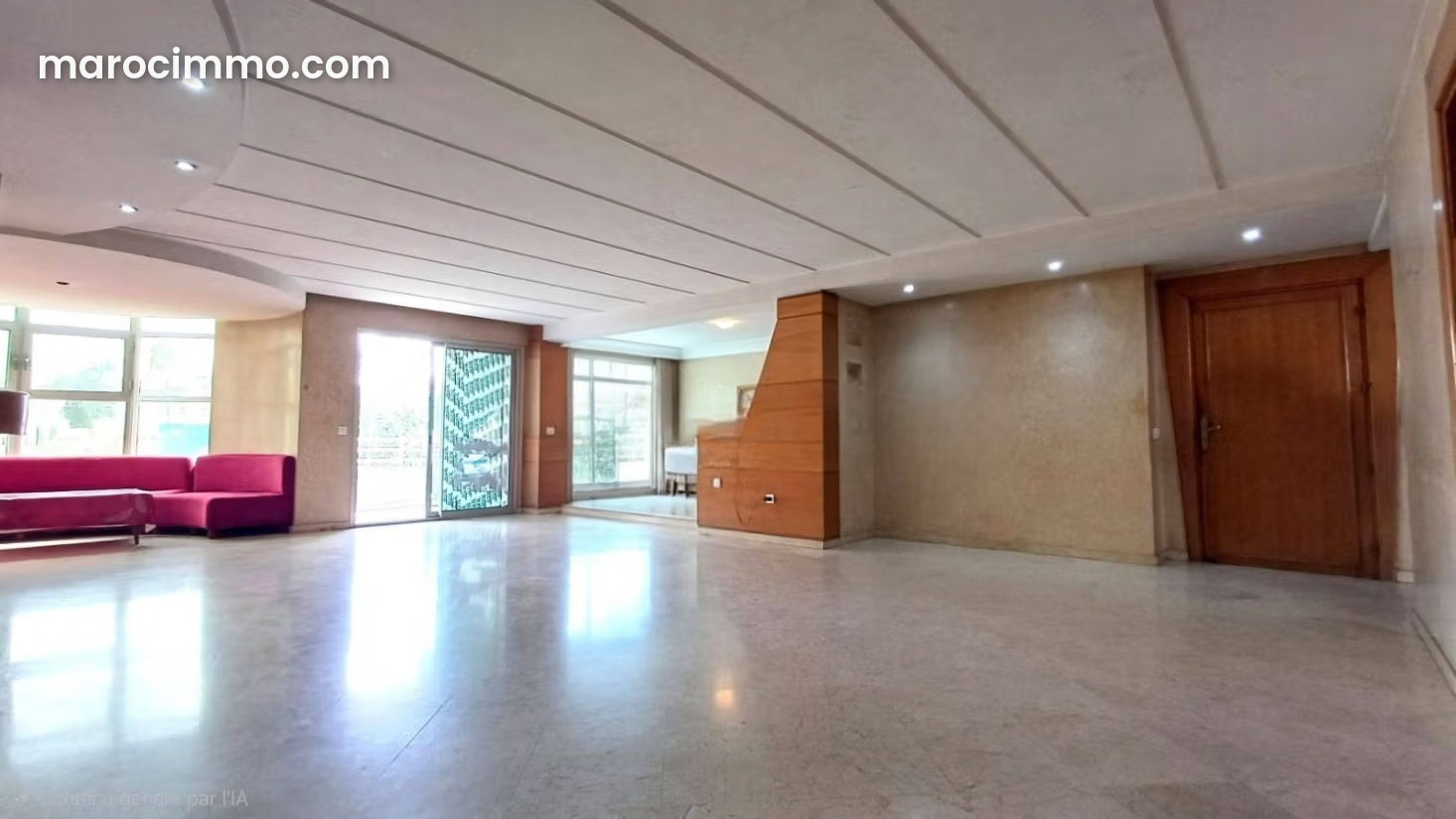 284 sqm apartment with terrace for sale in Racine, Casablanca — Casablanca