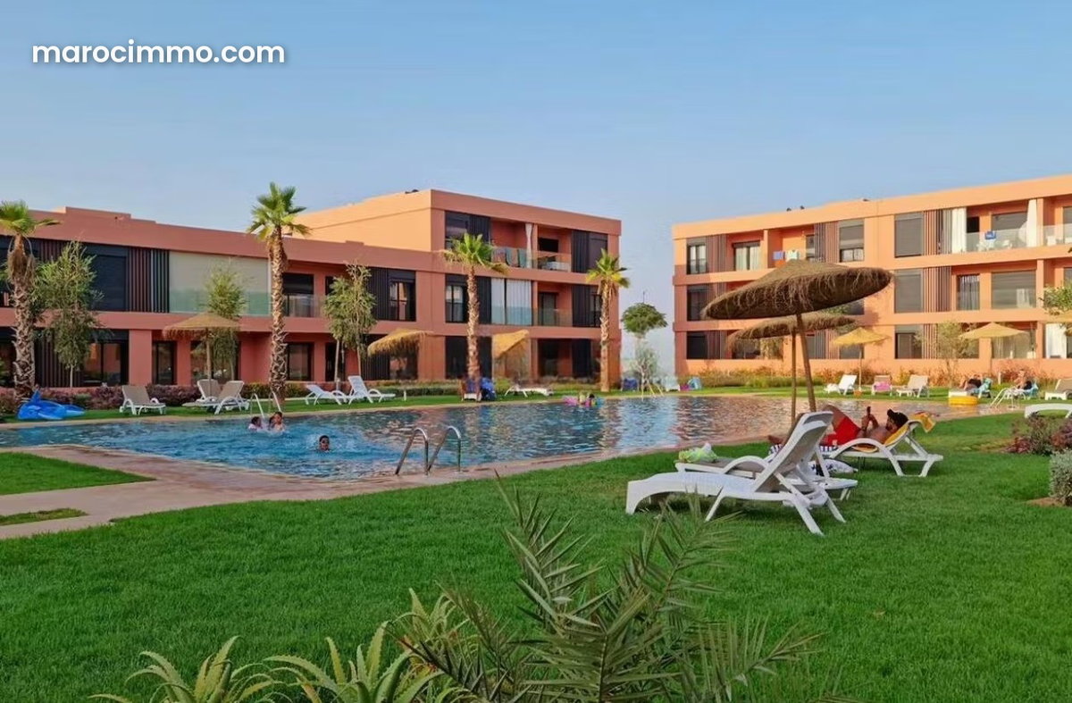 Bel Appartement à vendre à Noria Golf Route d’Amizmiz Marrakech