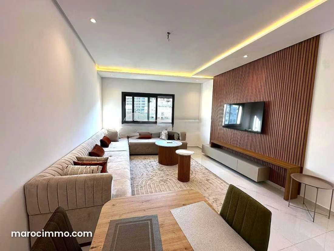 Furnished Sea-View Apartment in De La Plage, Tangier — Tangier
