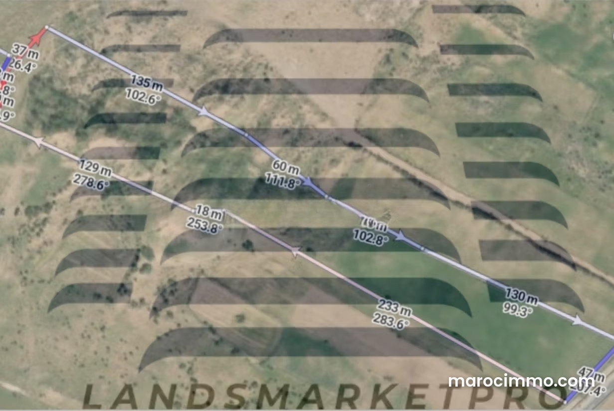 Titled Oceanfront Land in Moulay Bouzarqtoune — Moulay Bouzarqtoune