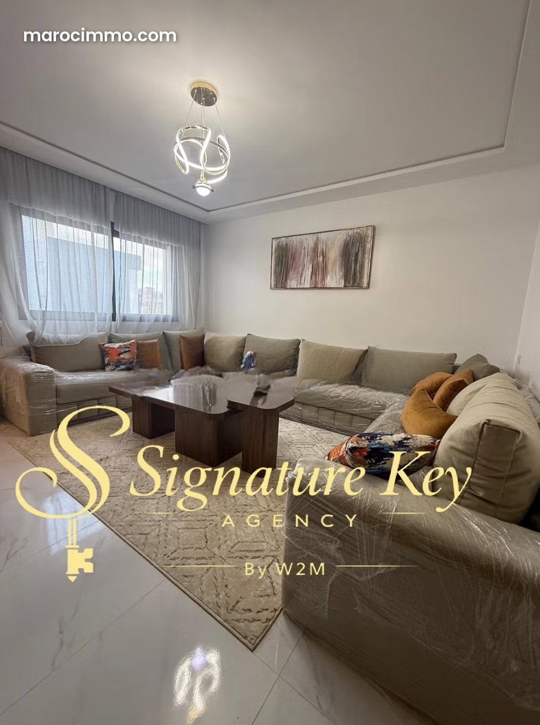 Appartement meublé 100 m², Tanja Balia, Tanger, haut standing — Tanger