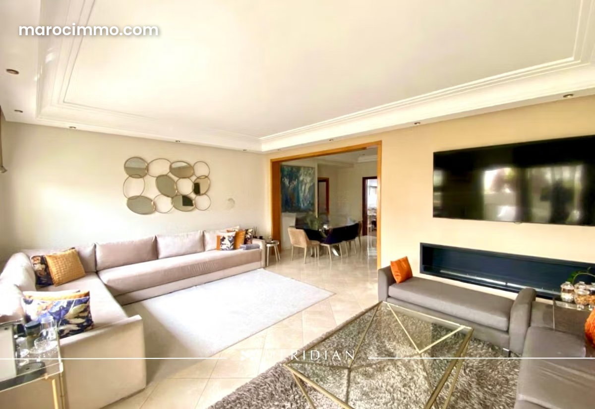 5-Room Apartment with Terrace in Casablanca’s Quartier des Hôpitaux — Casablanca