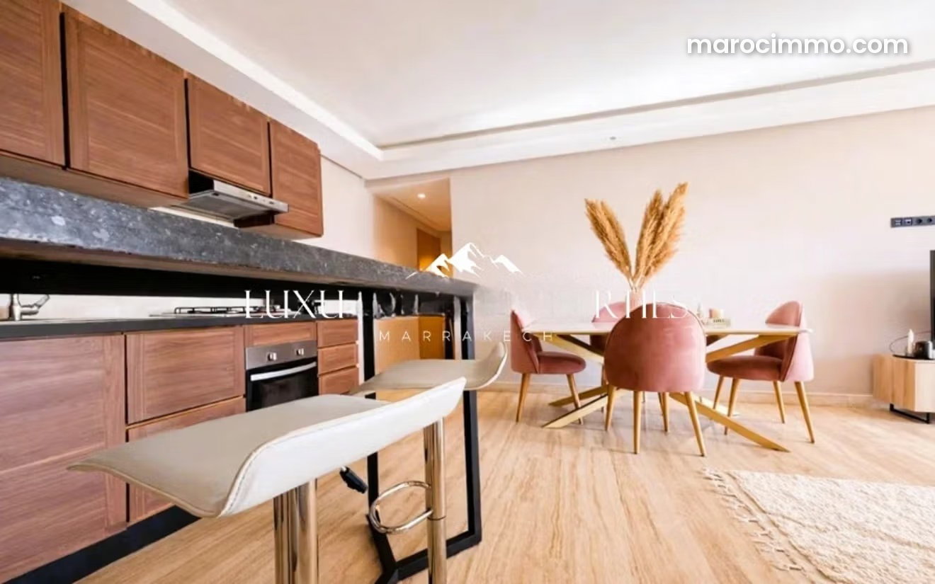 2-Bedroom Apartment with Atlas Mountain Views, Hivernage, Marrakech — Marrakesh