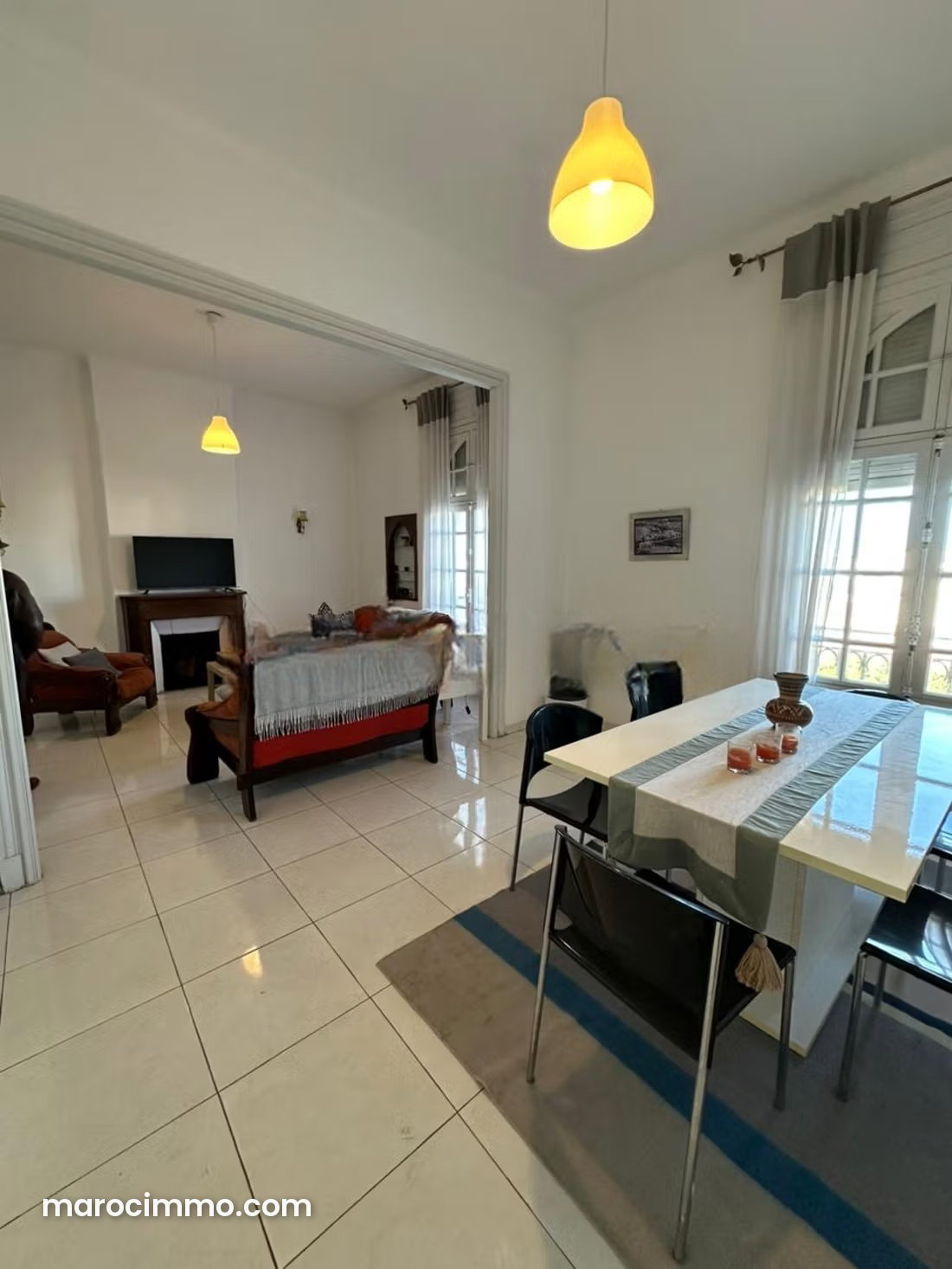 Appartement meublé 120 m² à louer à Hassan Rabat — Rabat