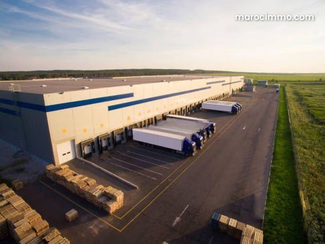 6,000 m² Logistics Platform, Industrial Zone, Casablanca — Casablanca